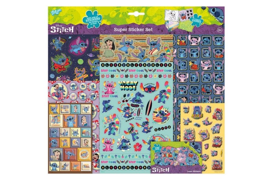 Disney Stitch klistermrke st 